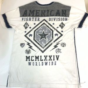 American Fighter Shirts - American Fighter Mens Short Sleeve Tee. Large American Fighter Shirts - American Fighter Mens Short Sleeve Tee. Large